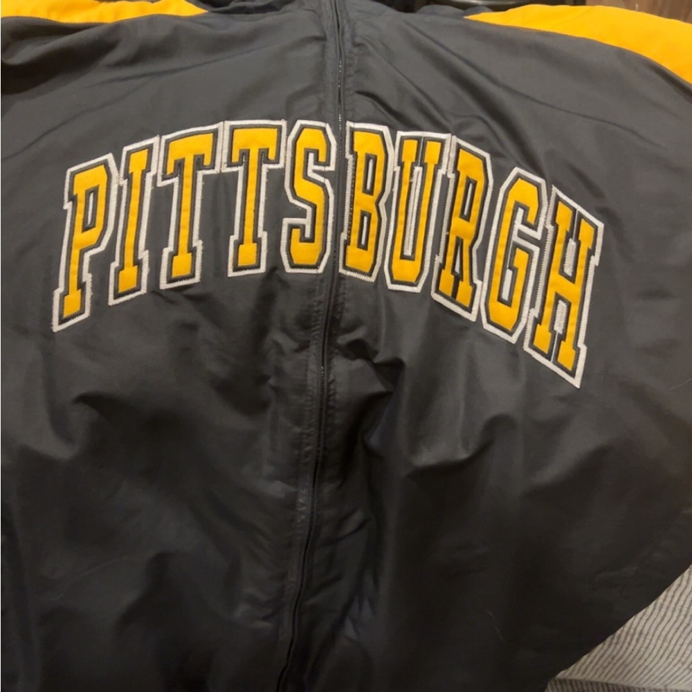 Colosseum Black and Yellow Pittsburgh Jacket